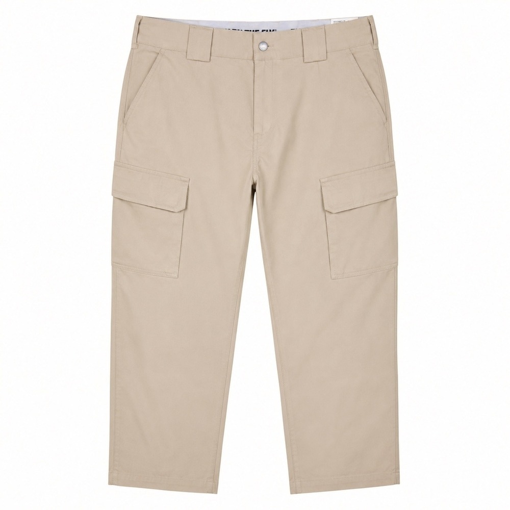 Duluth Dry on the Fly Cargo Pants Mens 42x30 3XL Utility Khaki Slim Fit Flex